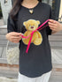 bear ribbon tee | SL2241617 | ブラック