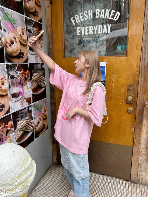 doughnut tee | SL2241619 | ピンク