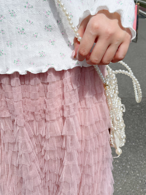 ボリュームチュールスカート | SL2241647 | ピンク