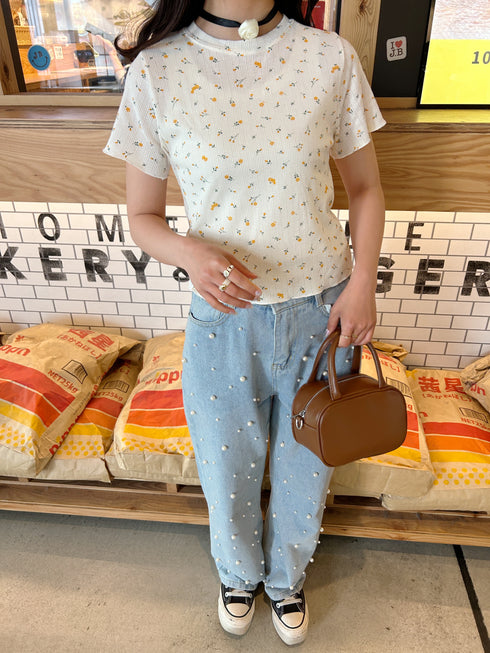 flower thermal tee | SL2241627 | アイボリー