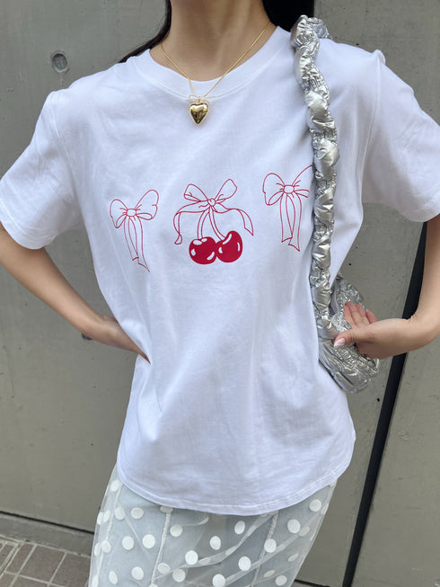 チェリーリボンT | SL2241649 | ホワイト