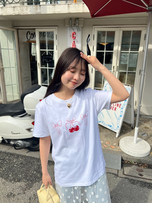 チェリーリボンT | SL2241649 | ホワイト