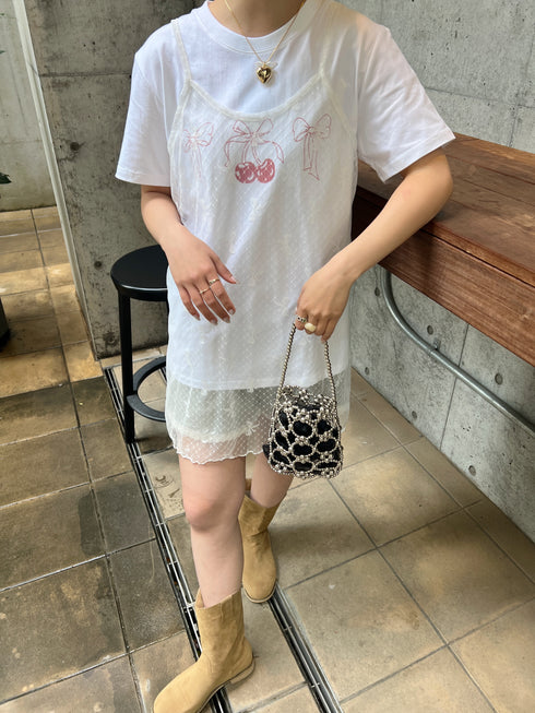 チェリーリボンT | SL2241649 | ホワイト