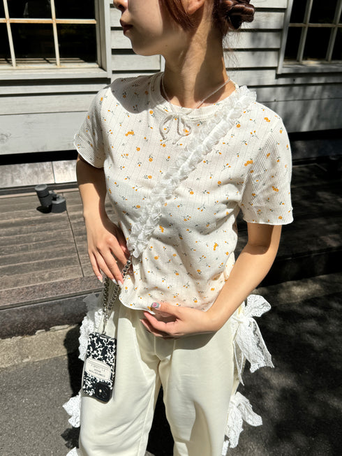 flower thermal tee | SL2241627 | アイボリー