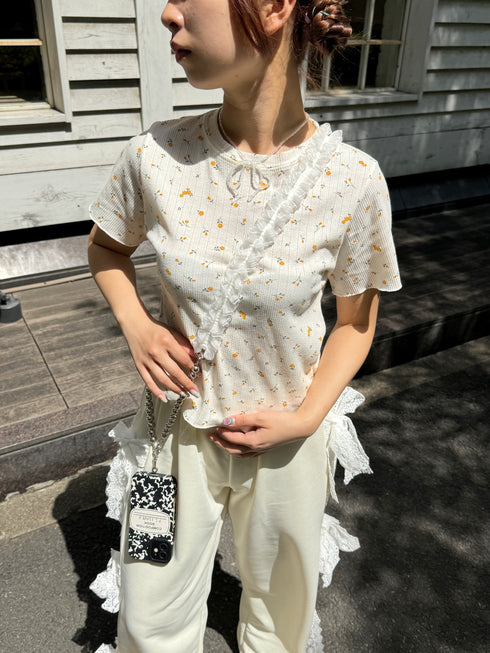 flower thermal tee | SL2241627 | アイボリー