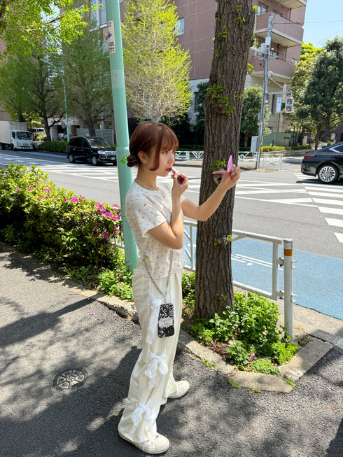 flower thermal tee | SL2241627 | アイボリー