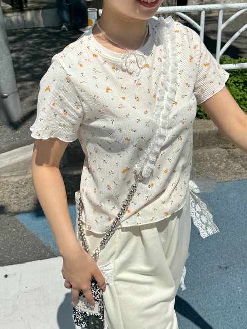 flower thermal tee | SL2241627 | アイボリー