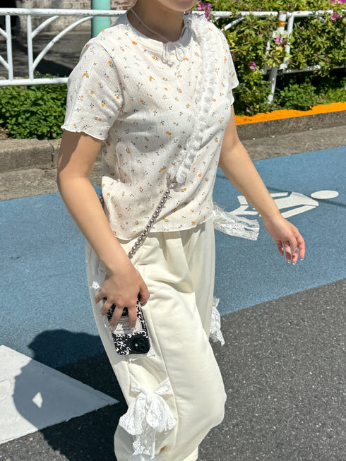 flower thermal tee | SL2241627 | アイボリー