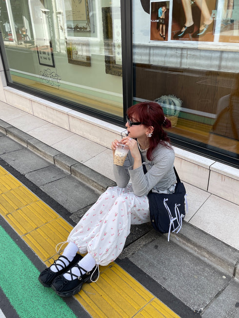 リボンショルダーバッグ | SL1241603 | ブラック