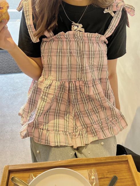 リボンクロップドTシャツ | SL2241603 | ブラック