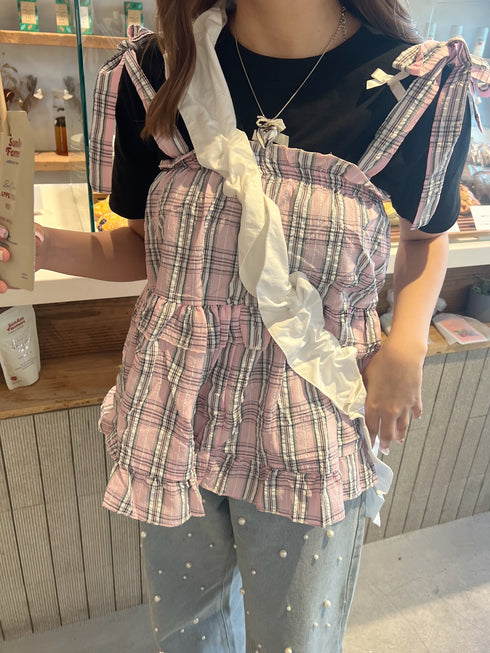 リボンクロップドTシャツ | SL2241603 | ブラック