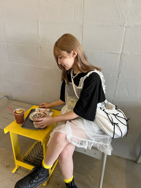 ribbon cake tee | SL2241601 | ブラック