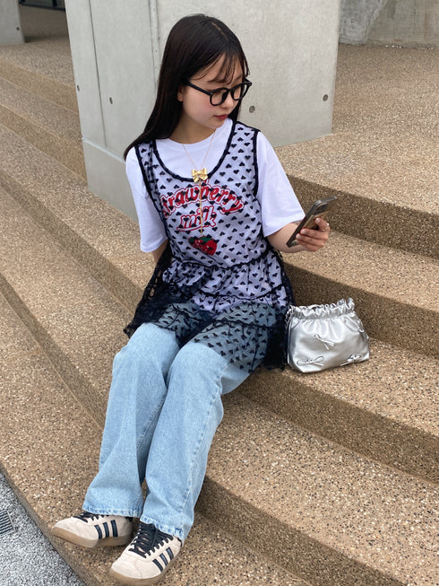 ハートシアーティアードワンピース | SL2241660 | ブラック