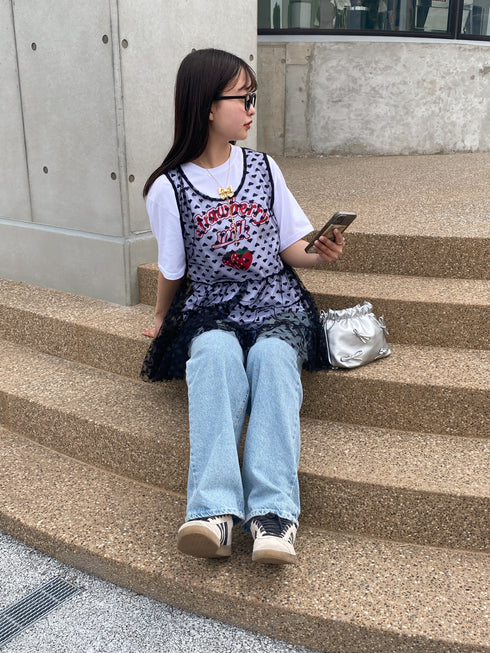 ハートシアーティアードワンピース | SL2241660 | ブラック