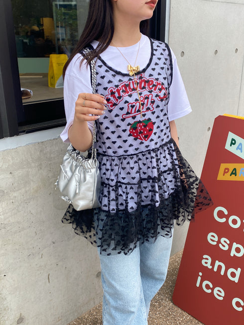 strawberry milk tee | SL2241658 | ホワイト