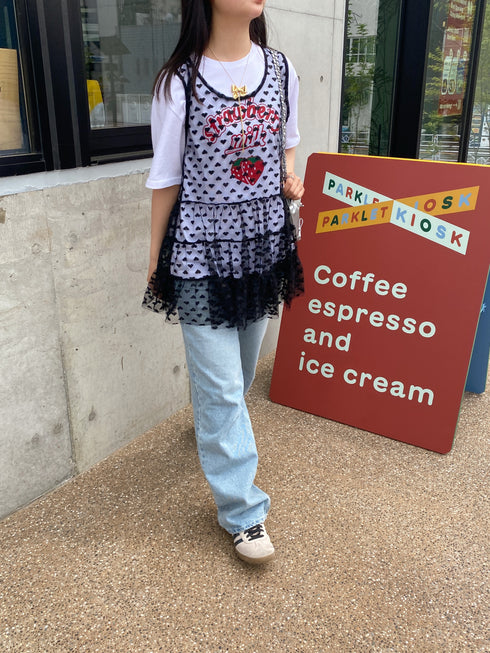 ハートシアーティアードワンピース | SL2241660 | ブラック