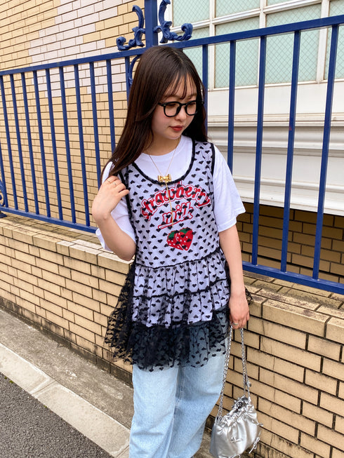 ハートシアーティアードワンピース | SL2241660 | ブラック