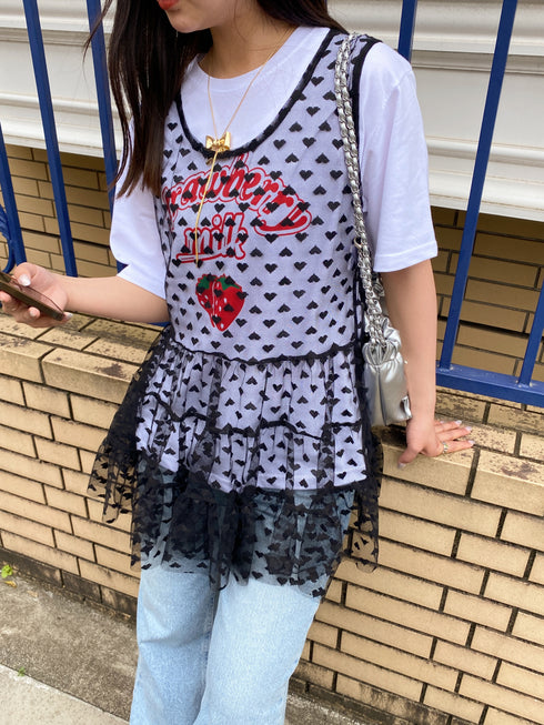 strawberry milk tee | SL2241658 | ホワイト