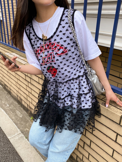 strawberry milk tee | SL2241658 | ホワイト