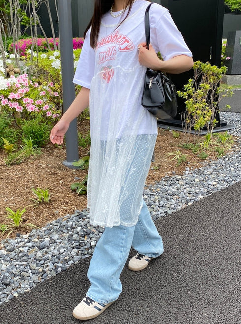 リボンシアーワンピース | SL2241654 | ホワイト