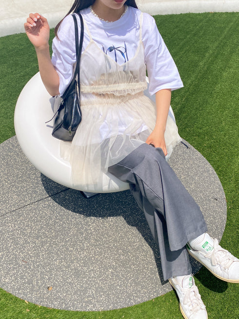 ribbon cake tee | SL2241601 | ホワイト