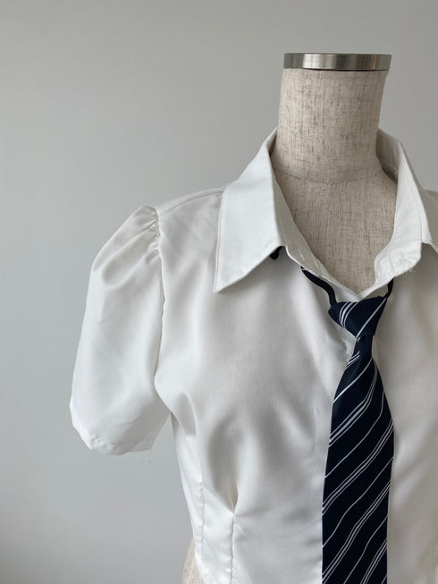 ネクタイ付きシャツ | GR2242512 | ブルー