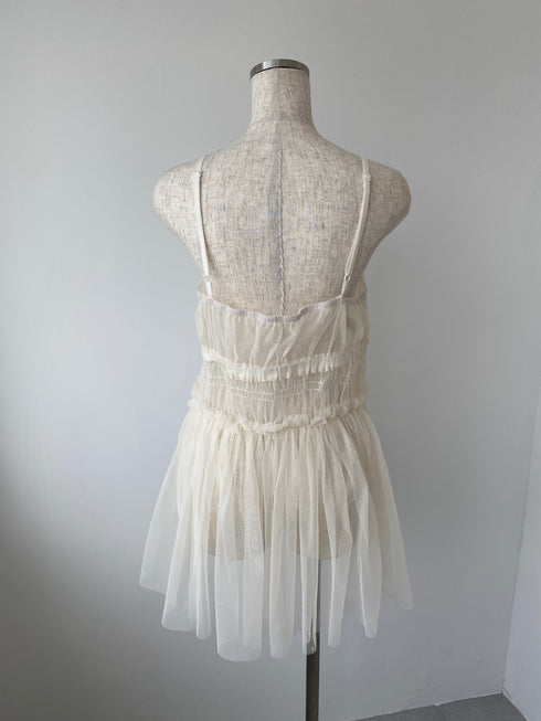 シアーキャミソール | SL2241642 | アイボリー