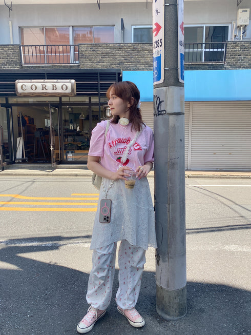 strawberry milk tee | SL2241658 | ピンク