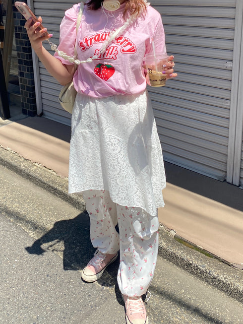 strawberry milk tee | SL2241658 | ピンク