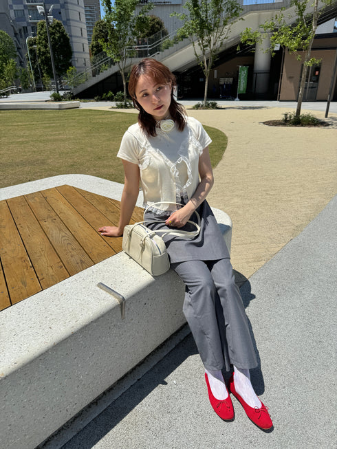 アンサンブルレーストップス | SL2241668 | アイボリー