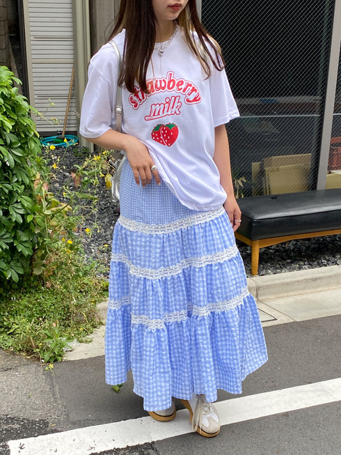 strawberry milk tee | SL2241658 | ホワイト