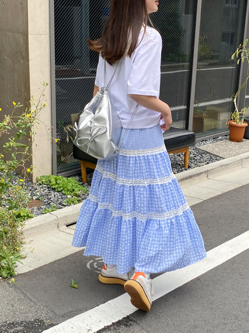 2wayダブルリボンバッグ | SL1241607 | シルバー