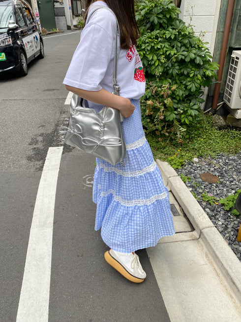 2wayダブルリボンバッグ | SL1241607 | シルバー