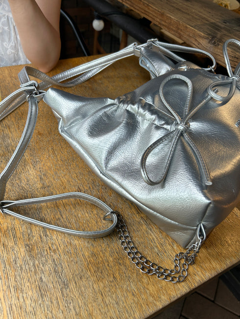 2wayダブルリボンバッグ | SL1241607 | シルバー