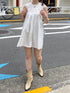 ショルダーリボンミニワンピース | SL2241671 | ホワイト