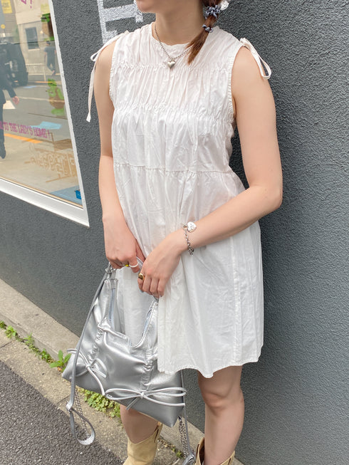 2wayダブルリボンバッグ | SL1241607 | シルバー