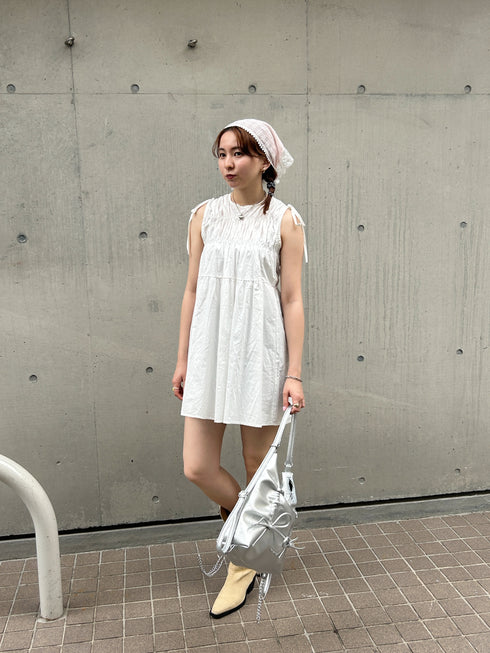 2wayダブルリボンバッグ | SL1241607 | シルバー