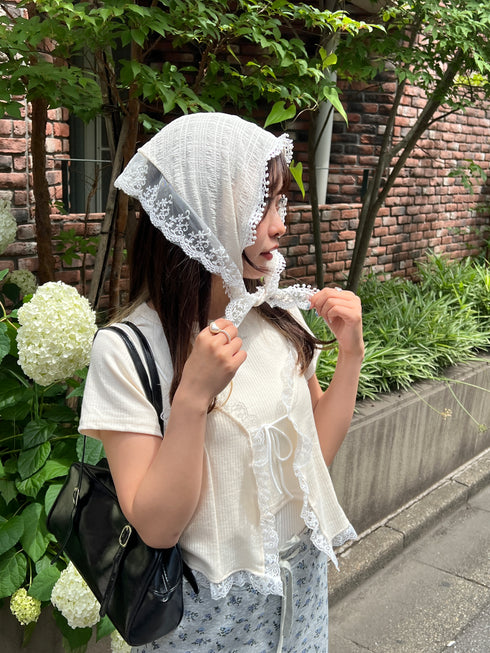 アンサンブルレーストップス | SL2241668 | アイボリー