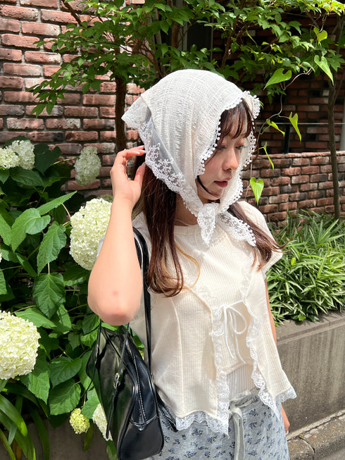 アンサンブルレーストップス | SL2241668 | アイボリー