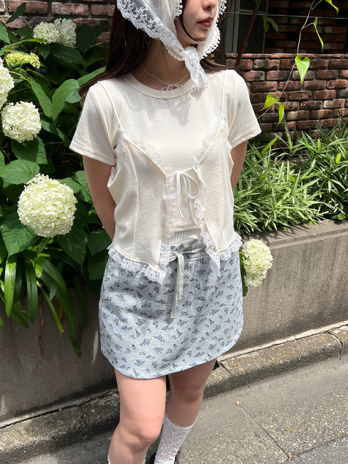 アンサンブルレーストップス | SL2241668 | アイボリー