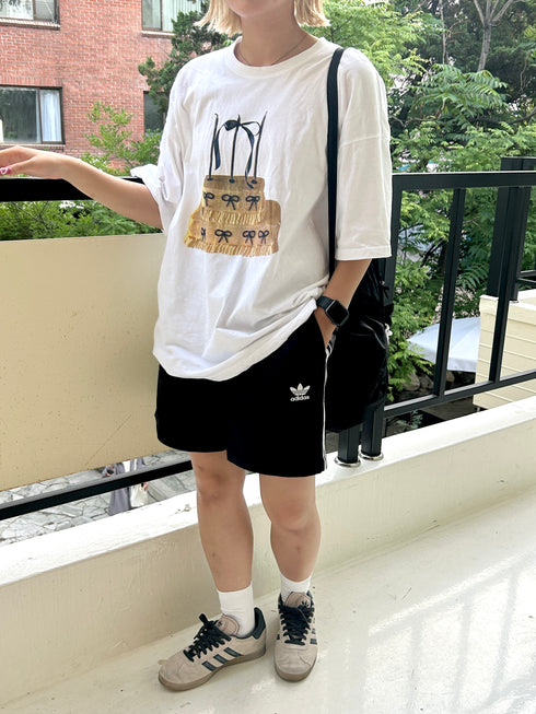 ribbon cake tee | SL2241601 | ホワイト