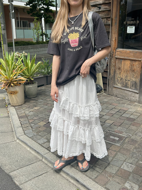 vintage potato tee | SL2242662 | チャコール