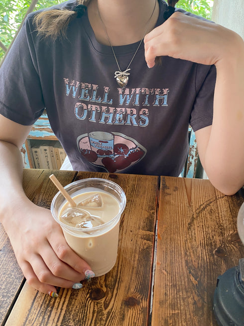 vintage tomato tee | SL2242619 | チャコールグレー