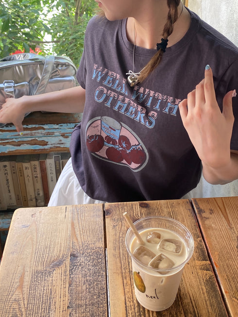 vintage tomato tee | SL2242619 | チャコールグレー