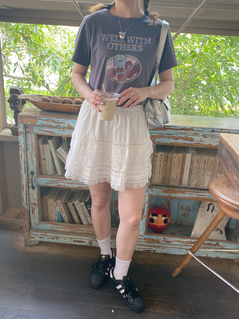 vintage tomato tee | SL2242619 | チャコールグレー