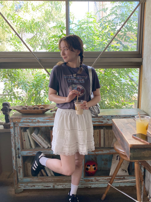 vintage tomato tee | SL2242619 | チャコールグレー