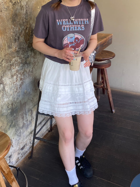 vintage tomato tee | SL2242619 | チャコールグレー