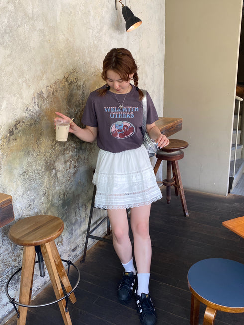 vintage tomato tee | SL2242619 | チャコールグレー