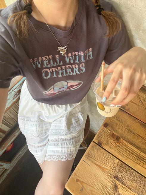 vintage tomato tee | SL2242619 | チャコールグレー