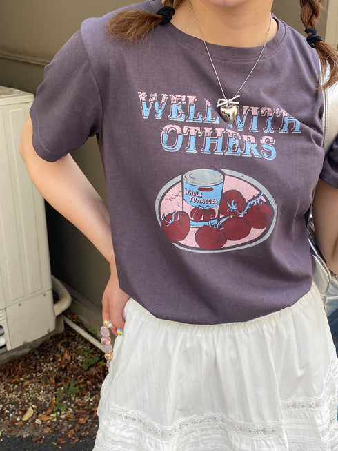 vintage tomato tee | SL2242619 | チャコールグレー